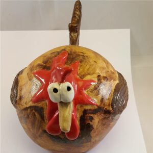 Hønen Magda sjove dyr keramik